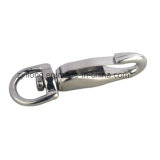 Spring Snap Hooks with Round Swivel Zinc Alloy