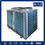 Big Building Central Heating by 60deg. C Dhw 19kw, 35kw, 70kw, 105kw Save70% Power Cop4.23 DC Inverter Air to Water Heat Pump Heater