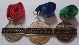 3D Customized Shiny & Gold Plating Medallion