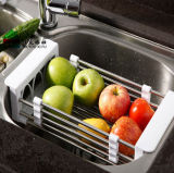Jiayouxifu Kitchen Sink Extendable Dish Drainer Rack Dish Drainer Basket Jyc-006