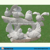 China Decorate Stone Bird Carving Sculpture