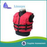 210d Nylon Oxford Fabric High Visibility Sea Work Life Jacket for Adults
