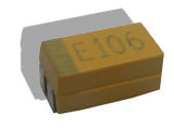 SMD Tantalum Capacitors Lead Free Ca45/Ca45L Yellow Color