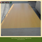 Glossy Surface Beech Color Melamine Combi Core Plywood for Table and Chair