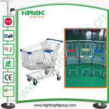 Metal Steel Supermarket Shopping Trolley Cart