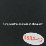 Black Classic Sofa Used PVC Artificial Leather (Hongjiu-468#)