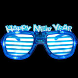 Happy New Year Promotional Gifts LED Party Flashing Glasses (QY-LS006H)