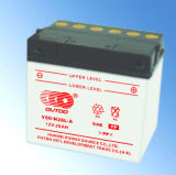Y60-N28L-a (52816) , Motorcycle Battery with 12V Voltage and 28ah Capacity