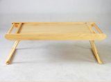 Folding Table Laptop Table Simple Wooden Desk (H-H0050)