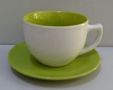 Ceramic Coffee Cup and Saucer (TR229)