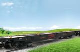 Container Flat Car for Madagascar Container Flat Railway Wagon for Container