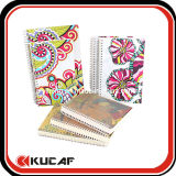 Custom Printing Speciality Paper Hardcover Spiral Notebooks