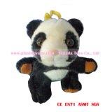 12cm Simulation Plush Panda Toys (with hook)