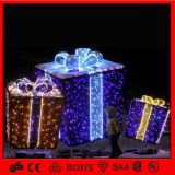 LED Gift Box Light Mall Center Christmas Decoration