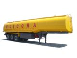 50000L CIMC Fuel Tanker Semi Trailer