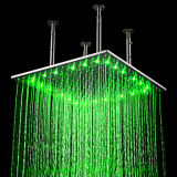 500mm Ceiling Mounted LED Shower