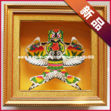 China Native Kite with Frame for Home Decorative Art, Wood Decoration Frame