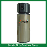 Home Sanitary Using 60deg. C Save 70% Power 3.5kw 150L, 200L, 260L 220V All in One Exhaust Air Source Heat Pump Heater