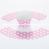 Inspired Pink Polka DOT Cupcake Wrappers