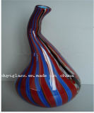 Multicolour Decoration Craft Glass Vase