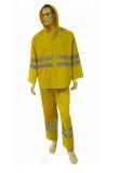 Rain Suit with Waterproof Feature, PVC Polyester