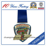 Custom Zinc Alloy Medal, Sport Medal with Heat Transfer Printing
