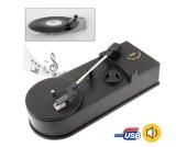 USB Vinyl Turntable Record Player Support 33/45rpm Vinyl Turntables Lp Convert Records to MP3/Wav/CD Phonograph Record Player