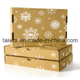 Taiwor Foldable Kraft Paper Packing Box with Customized Pattern