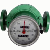 Diesel Flow Measuring Oval Gear Type Mechanical Flow Meter