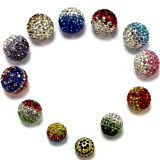 Fashion Jewelry Fashion Beads Shamballa Beads Mix Color Beads