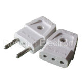 2 Round Pin Plug Rj-0048