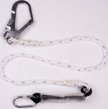 1.5m Polyester Rope Lanyard with Shock Absorber