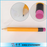 Hot Sales Promotion Yellow Wood Pencil with Eraser