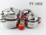 Stainless Steel Sharp-Bottomed Sphinx Belly Casserole (FT-1832)