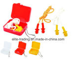 Safety Corded Silicone Earplug with CE