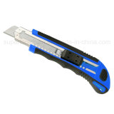 Comforatable Rubber Handle Utility Knife (381213)