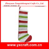 Christmas Decoration (ZY14Y636 30'') Christmas Stripe Stocking