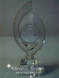Tr121 Crystal Trophy for Souvenir