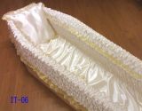 100% Polyester Satin Coffin Lining and Casket Interiors