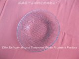 20cm Clear Tempered Glass Soup Plates, Glass Plate