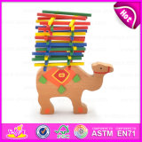 2015 Educational Wooden Folds High Toys for Kids, Lovely Camel Deisgn Wooden Layers Toy, Christmas Gift Wooden Layers Toy W13D085