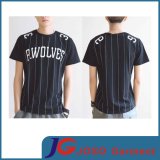 Short Sleeves Black T Shirt Design Men's Shirt (JS9011m)