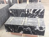 Nero Fantasy Black Granite with White Veins Granite/Stair Step