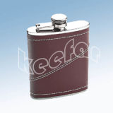 Leather Covered Hip Flask (MI9370776)
