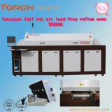 Tn380c Full Hot Air Lead-Free Reflow Oven with 8 Heating-Zones