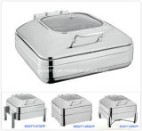 2/3 Size Induction Chafing Dish with 6.0LTR Food Pan (35327T)