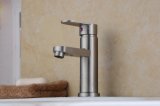 Single Handle 304 Stainless Steel Basin Faucet (HS15002)