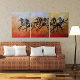 100% Handmade Canvas Horse Oil Painting
