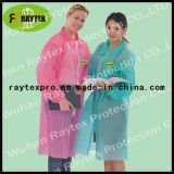 Disposable Nonwoven Lab Coat with Buttons