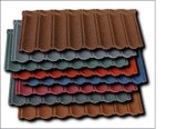 Corrugated Stone-Coated Metal Roof Tile -- 8 Corrugated